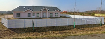 Grundstck der Villa in Broczyno Westpommern