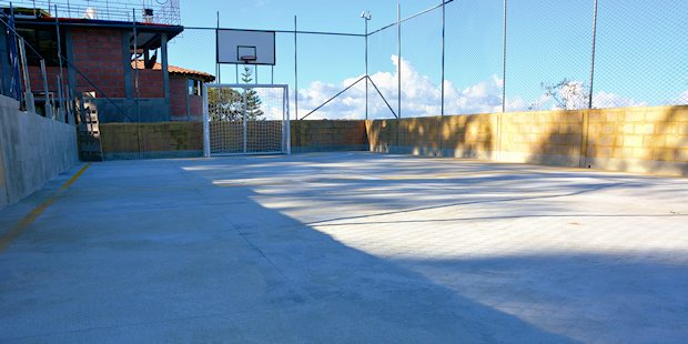 Sportplatz vom Touristenhotel