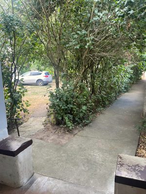 Zuwegung zum Ausbauhaus