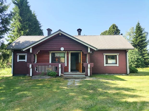 Haus am See in Finnland bei Lieksa