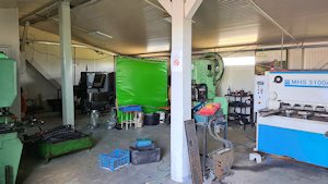 Werkstatt der Plantage in Serbien Werkstatt der Plantage in Serbien