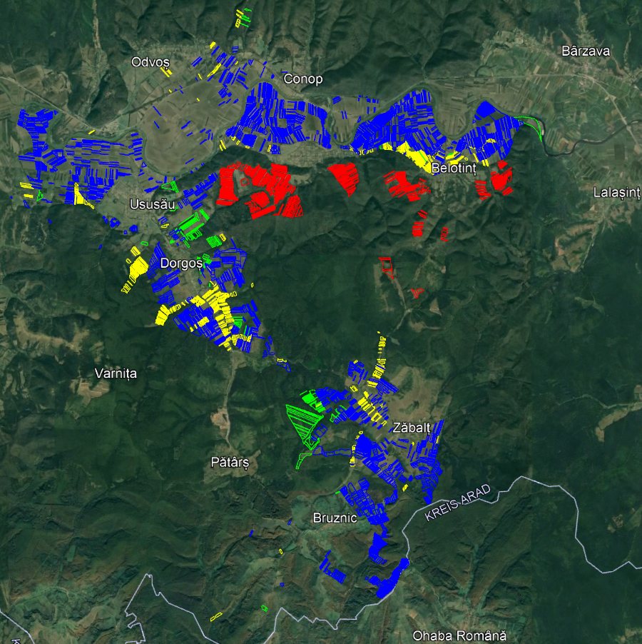 Ackerland Agrarland im Arad von Rum�nien zum Kaufen
