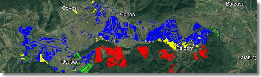 Ackerland im Kreis Arad in Rumnien