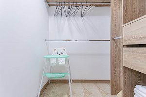 Ankleide der Wohnung