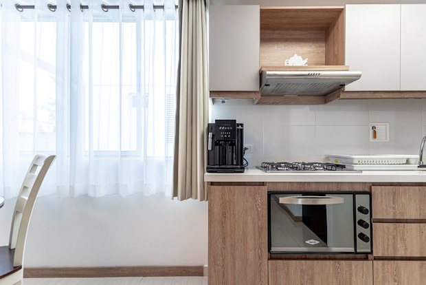 Einbaukche im Apartment