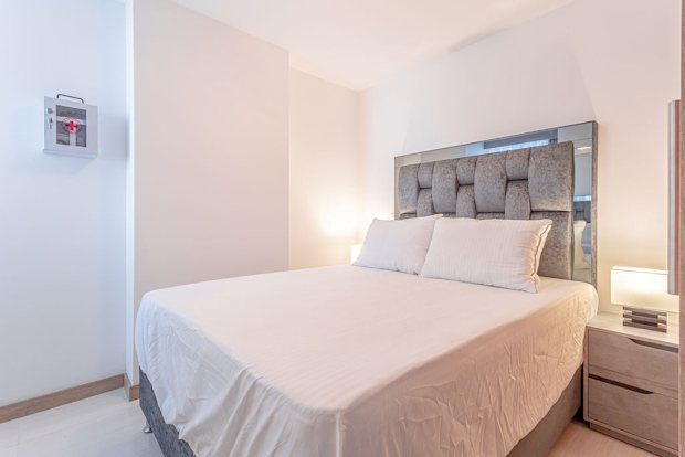 Schlafzimmer vom Apartment