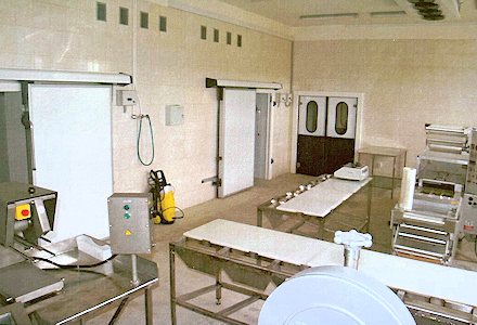 Schlachtraum der Schaffarm Schlachtraum der Schaffarm