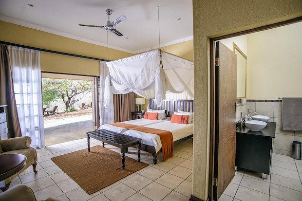 Gstebereich der Lodge