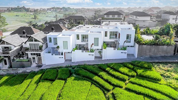 Wohnhaus auf Bali Indonesien