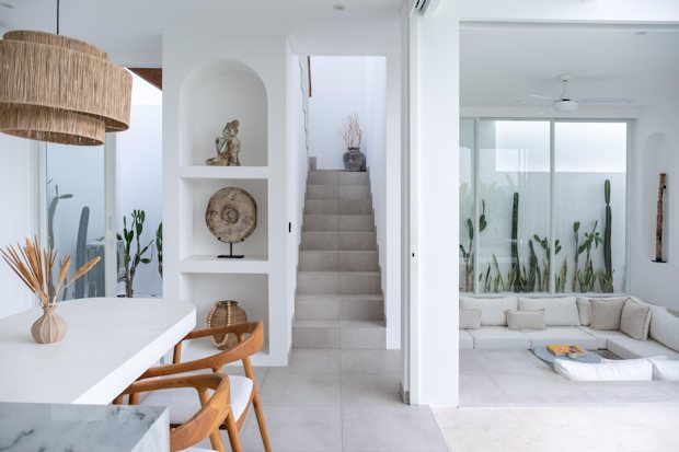 Essbereich der Villa