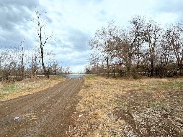 Zuweg zum Baugrundst�ck