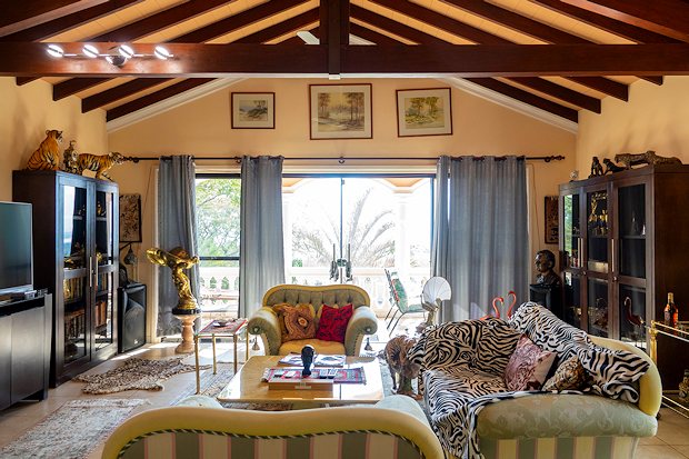 Wohnbereich der Villa