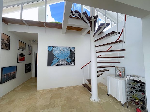 Treppengang im Pentouse