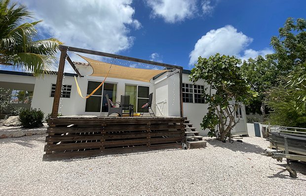 Terrasse von einem Apartment