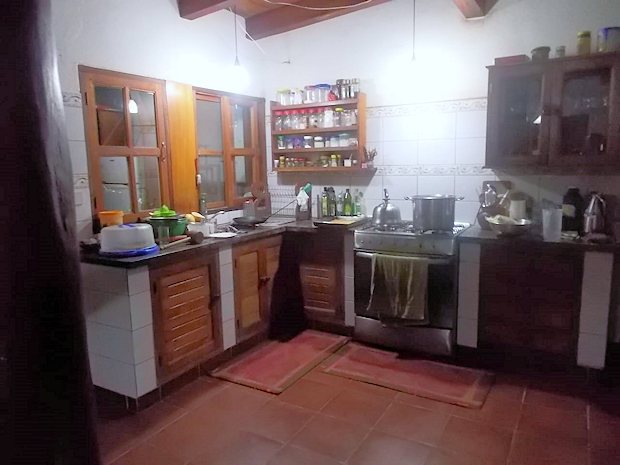 Küche vom Farmhaus Küche vom Farmhaus