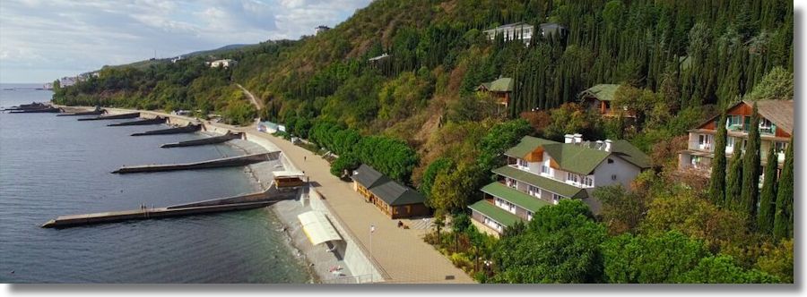 Hotelresort Hotelanlage am Schwarzen Meer der Krym zum Kaufen