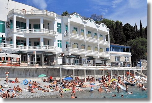 Sanatorium in Allupka Jalta der Halbinsel Krym zum Kaufen