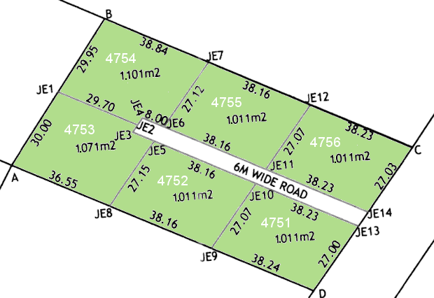 Bauland erschlossene Baugrundstcke in Galu Kinonda