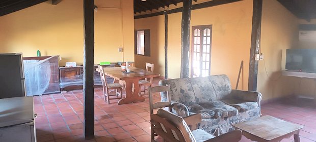 Wohnbereich vom Farmhaus in Pozo Colorado Wohnbereich vom Farmhaus in Pozo Colorado