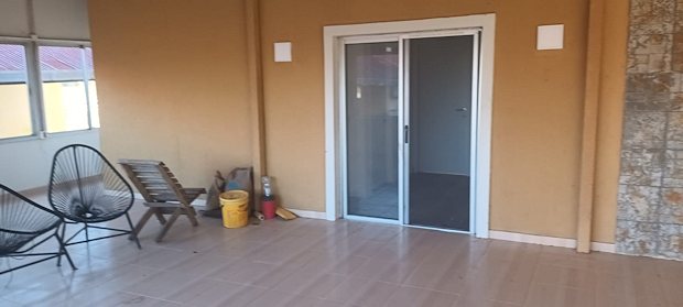 Terrasse vom Gästehaus der Estancia Terrasse vom Gästehaus der Estancia