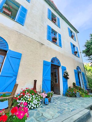 Ausgang vom Haus zur Terrasse