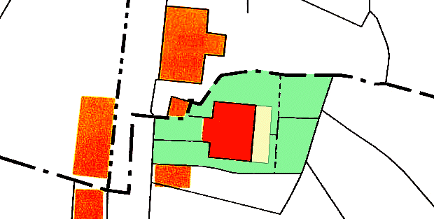 Grundstck vom Haus in Venaco Corte Korsika