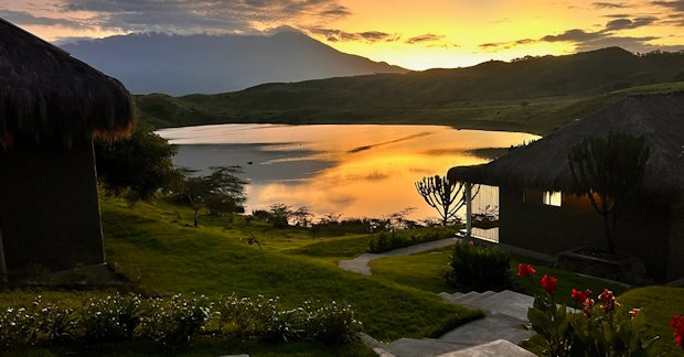 Lodge Ferienanlage an den Momelle Seen in Tansania 