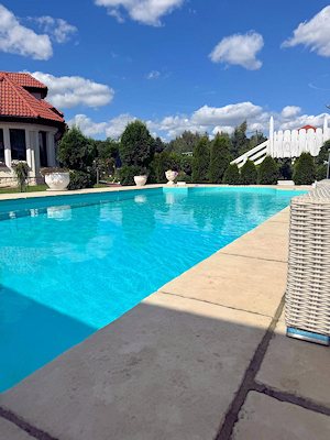 Pool vom Einfamilienhaus