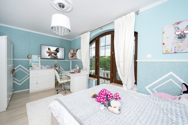 Kinderzimmer der Villa