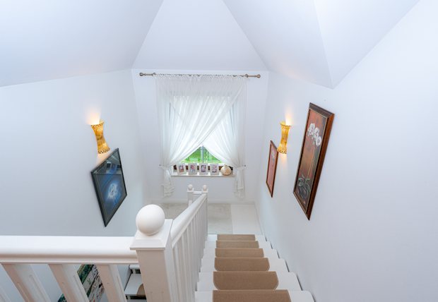 Treppengang in der Villa