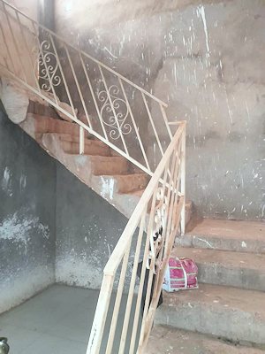 Treppe zur Dachterrasse