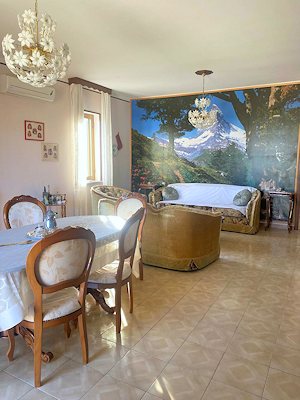 Wohnbereich im Haus in Torre Melissa