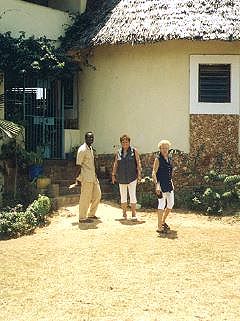 Wohnhaus an der Kste von Kenia