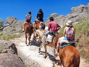 argentinisches Naturgrundstck zu Pferde
