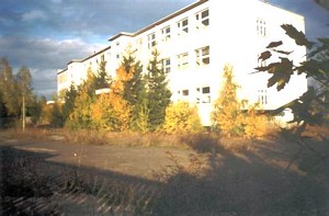 Brohaus auf dem Gewerbegrundstck in Trzebien Polen