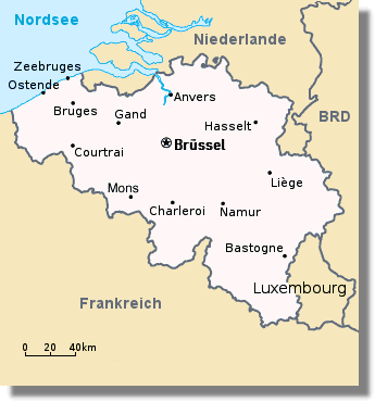 Immobilien in Belgien der Beneluxstaaten Westeuropa
