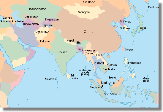 Asien Immobilien, Sri Lanka, Thailand, Philippinen, Indonesien, Malaysia, Indien