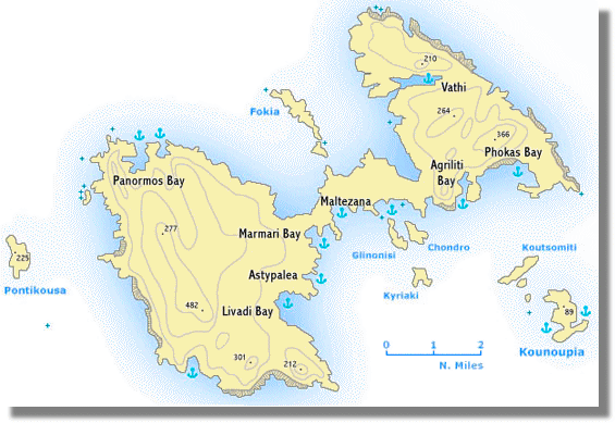 Immobilien auf der Insel Astypalea von Griechenland