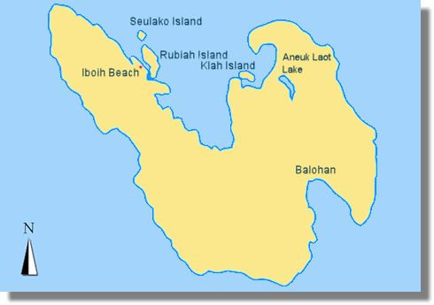 Immobilien auf der Insel Pulau Weh Indonesien