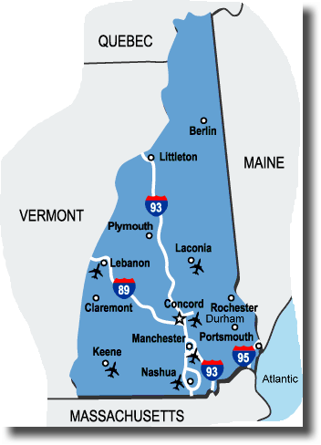 Immobilien New Hampshire, Neuengland, New England, Häuser, Grundstücke kaufen vom Immobilienmakler